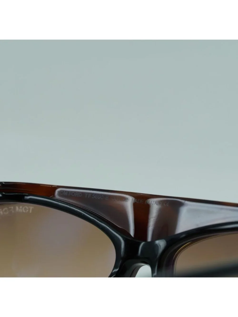 Tom Ford FT5690-B 001 Cat Eye Eyeglasses 55mm - Black / Havana Clip-on